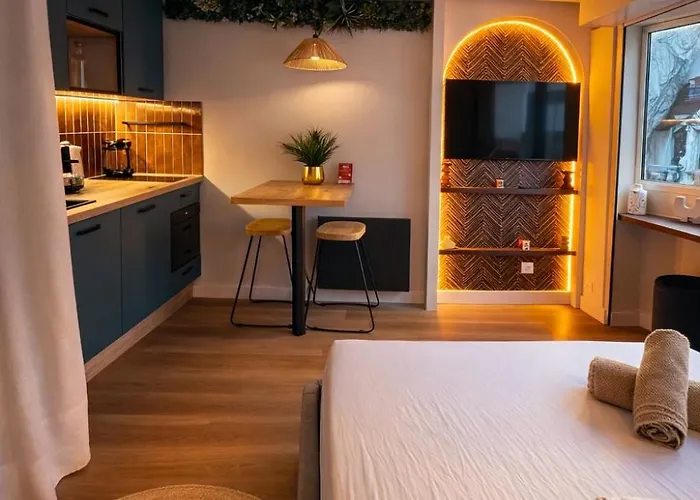 Appartement Designer In - Station & Center Angers